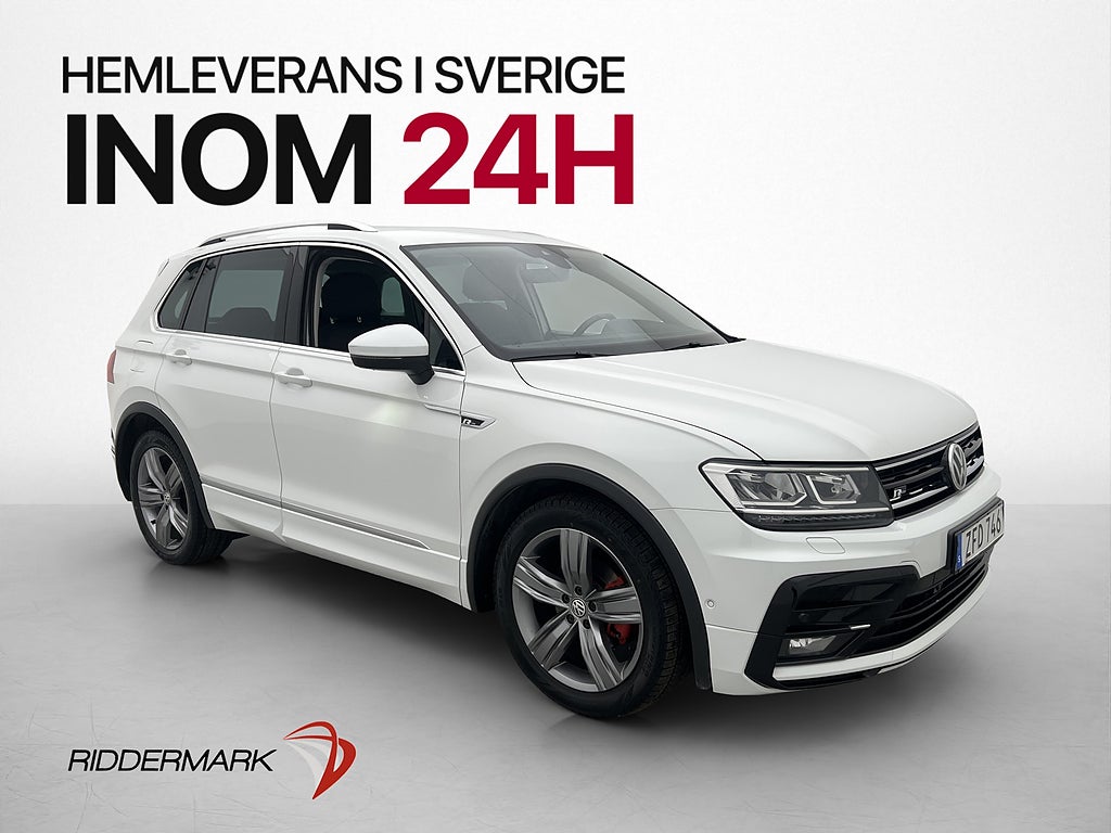 Volkswagen Tiguan 1.4 TSI 4M R-Line Värmare Dragkrok Cockpit