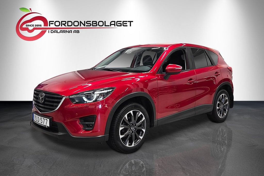 Mazda CX-5 2.2 SKYACTIV-D AWD Drag Värmare Bose Kamera Helskinn