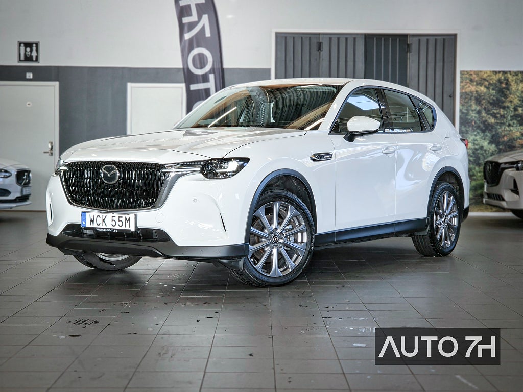 Mazda CX-60 PHEV AWD 327 hk / Backkamera / Rattvärme / 