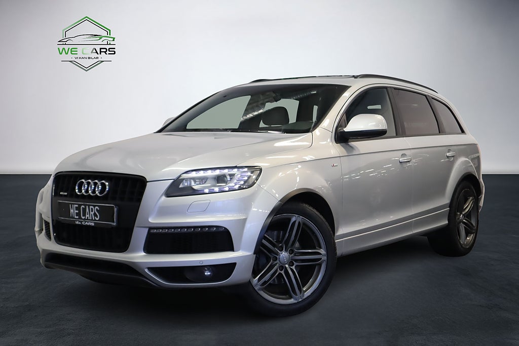 Audi Q7 4.2 TDI V8 Quattro S Line Luft Pano 7-Sits 340hk