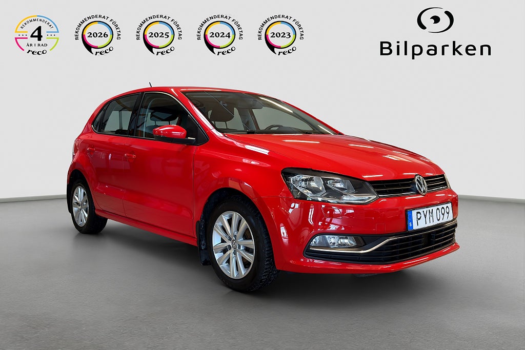 Volkswagen Polo 5-dörrar 1.2 TSI | Base | 90hk