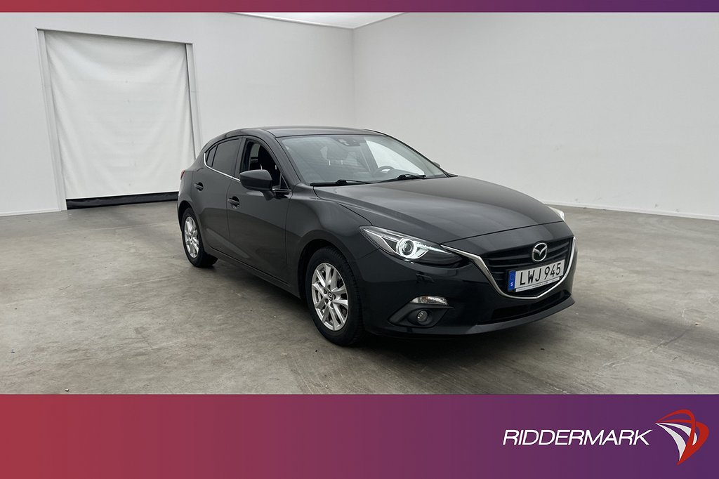 Mazda 3 Sport 120hk Vision Backkamera Navi BLACK WEEK