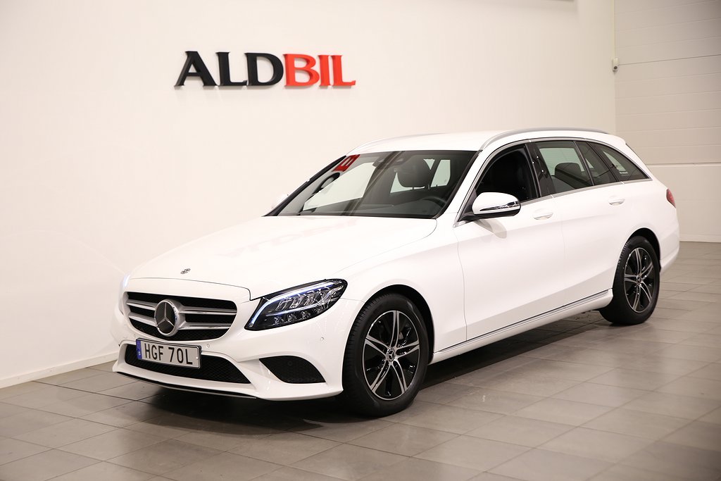 Mercedes-Benz C 220 T d 194hk SE Edition Aut / Förarassistentpkt / Drag / Nav