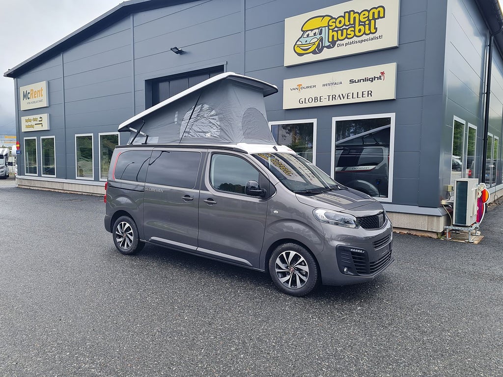 Dethleffs GlobeVan dragkrok, 177 hk, automat, under 2 meter