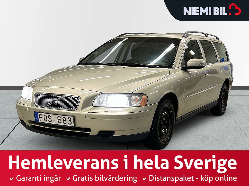 Volvo V70 2.4 SoV/MoK/Drag/Besiktad/Låg skatt