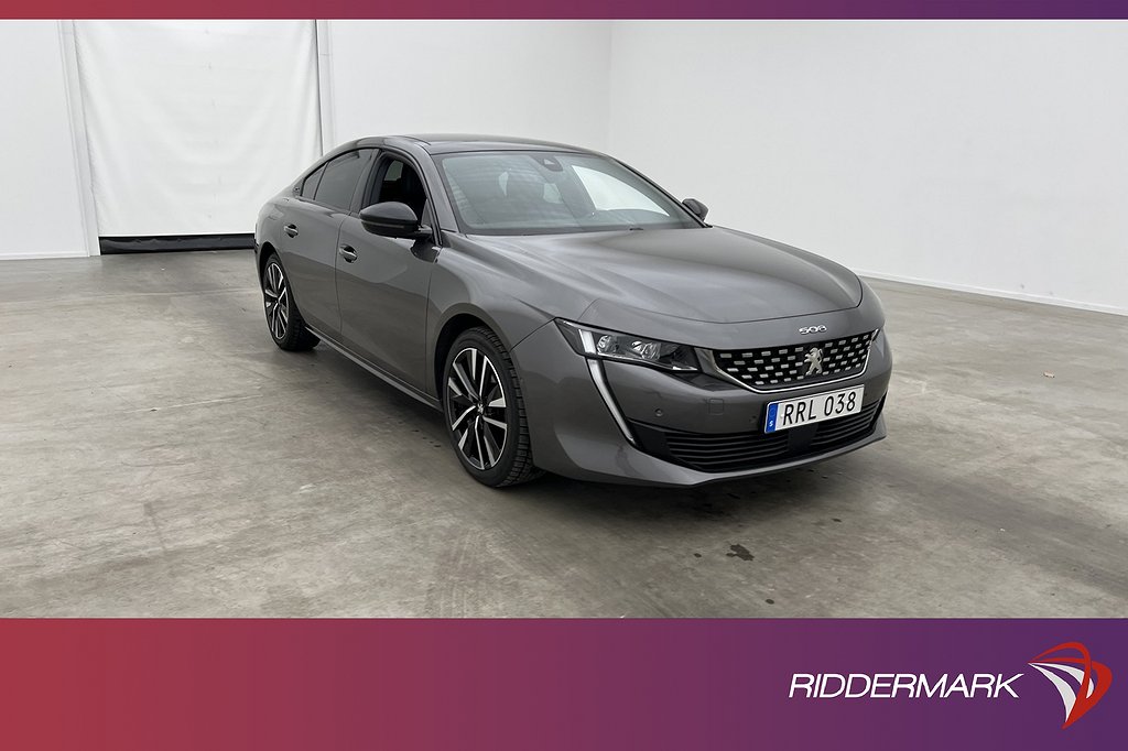 Peugeot 508 GT 225hk Panorama Focal Kamera Navi Massage