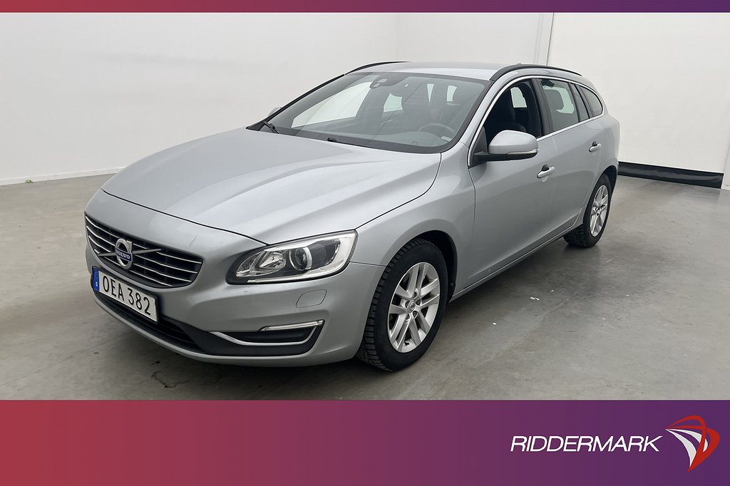 Volvo V60 D4 190hk Momentum VOC D-Värmare Rattvärme Sensorer