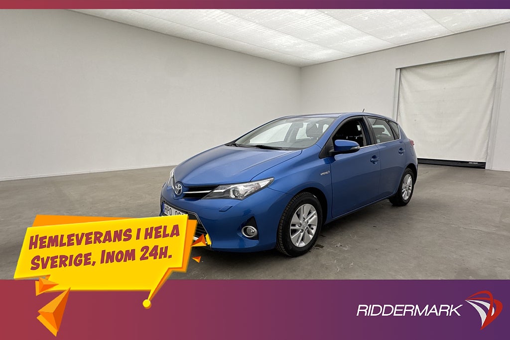 Toyota Auris Hybrid e-CVT 136hk Active B-Kamera 0.36 l/mil