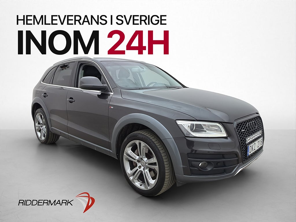 Audi Q5 3.0 TDI V6 Q 245hk Design Värmare Drag P-Sensorer