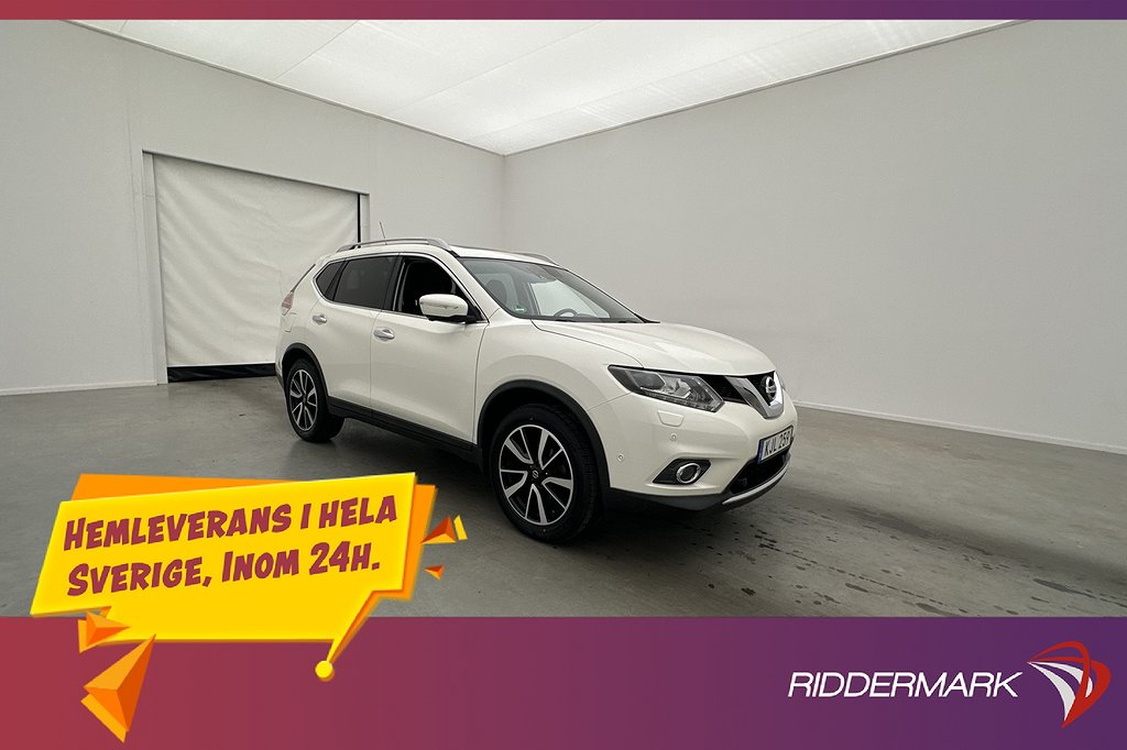 Nissan X-Trail dCi 130hk Tekna Panorama 360° Skinn Dragkrok