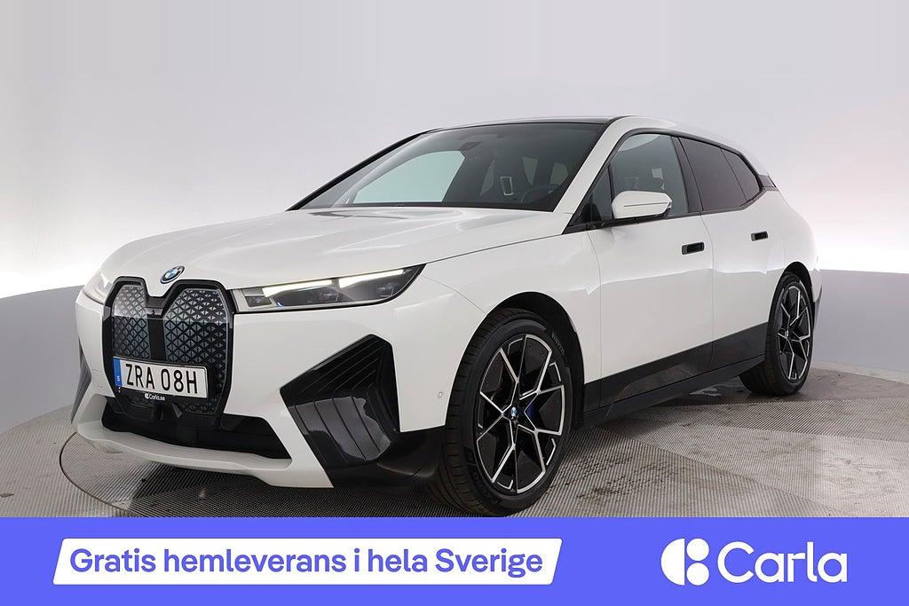 BMW iX xDrive50 Sport Pano H/K Laser DAP HuD 360 Elstol Drag
