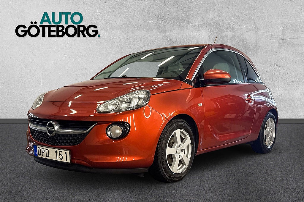 Opel Adam 1.4 87hk Rattvärme Bluetooth 1-ägare 