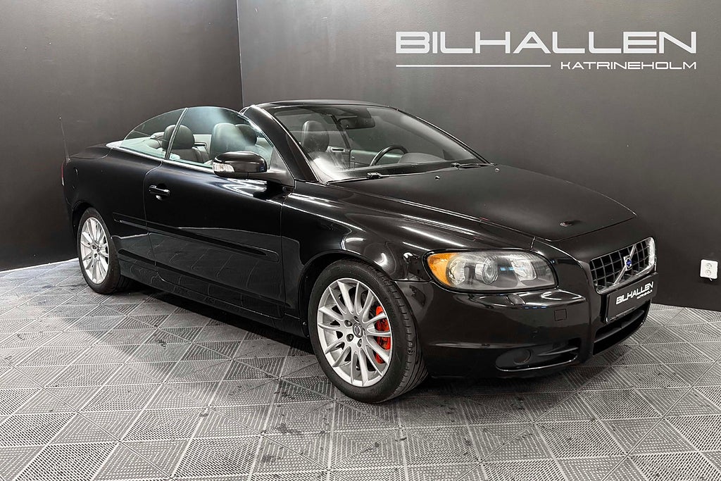 Volvo C70 2.4 Summum Cab P-Sensor Hel skinn Ny Servad 