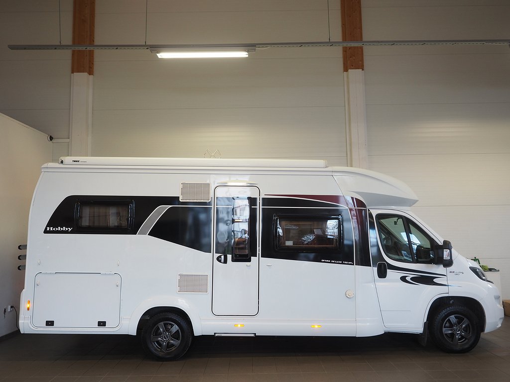 Hobby Optima De Luxe T65 HFL Markis Cykelställ 3500kg 2017