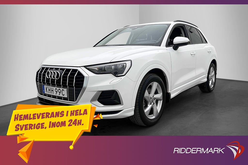 Audi Q3 35 TFSI 150hk Proline Advanced Cockpit Sensorer Drag