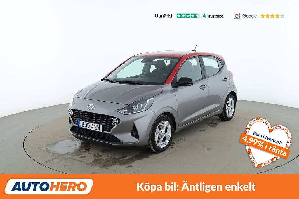 Hyundai i10 / CarPlay, Rattvärme