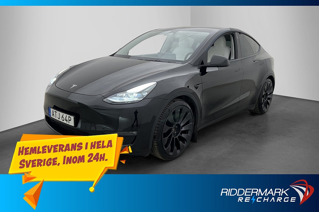 Tesla Model Y Performance AWD Dragkrok Autopilot MOMS