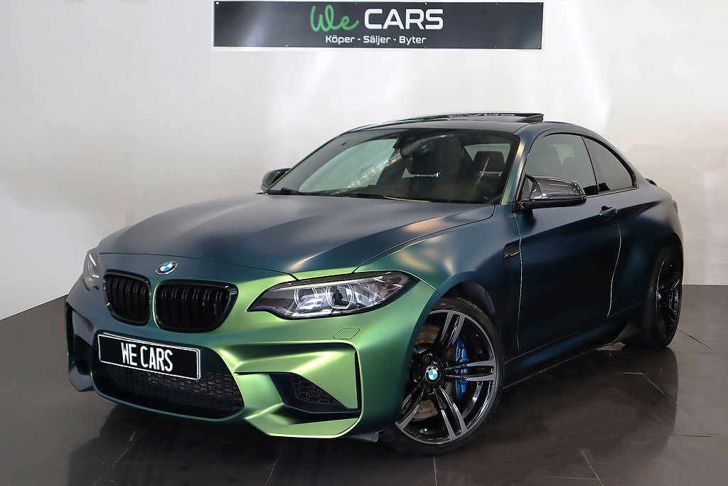 BMW M2 DCT Ferrita Avgas Kolfiber Taklucka H/K Steg 2 430hk