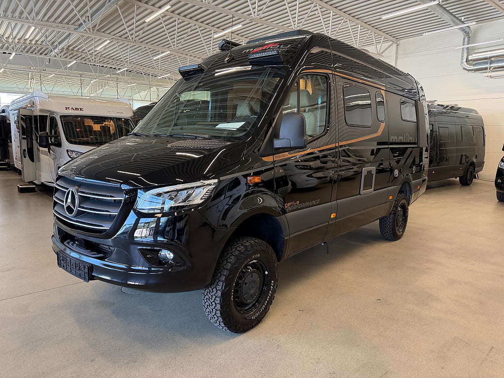 Malibu Van Genius 641 LE 4x4 Performance *Långbädd*