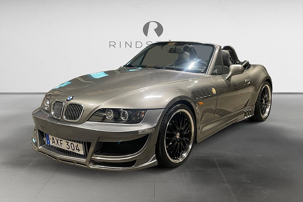 BMW Z3 1.9i Roadster 118 HK SKINN BODYKIT 1985KR/ÅR 15100MIL