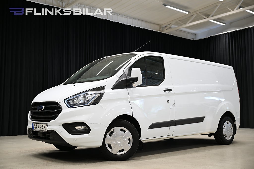 Ford transit Custom 130HK L2|Automat|Drag|Värmare|Backkamera|Leasbar