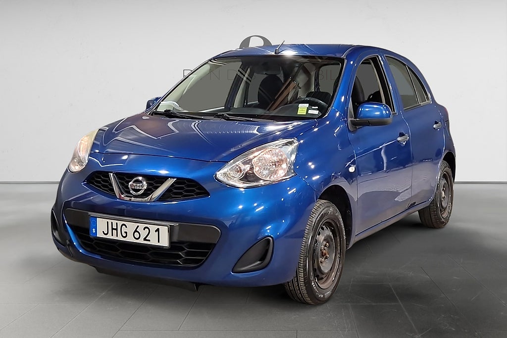 Nissan Micra 1.2 80 HK 10400MIL 0.43L/MIL 448KR/ÅR AUX 14"