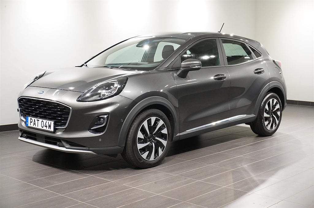 Ford Puma Titanium 1.0T 125hk Kameara Ad-Farth Rattvärme