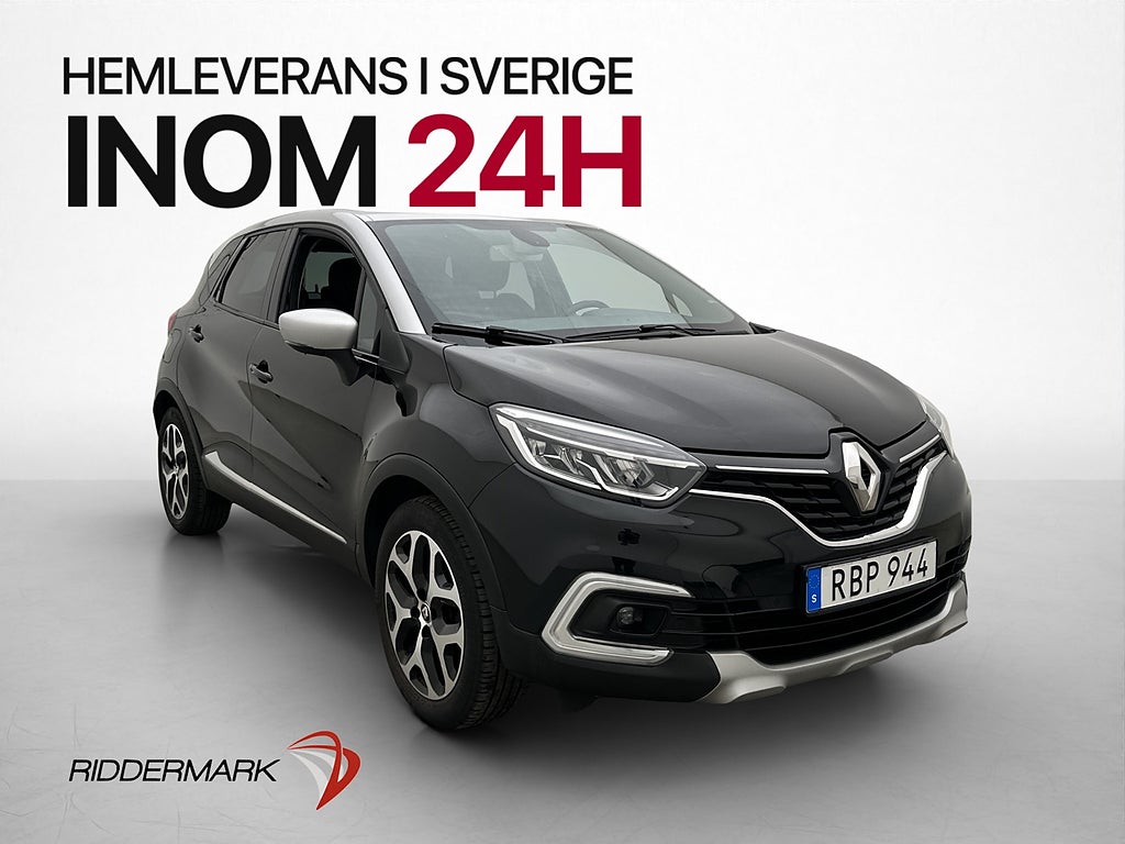 Renault Captur 0.9 TCe Navi Kamera Endast 0.54l/mil Låg skat