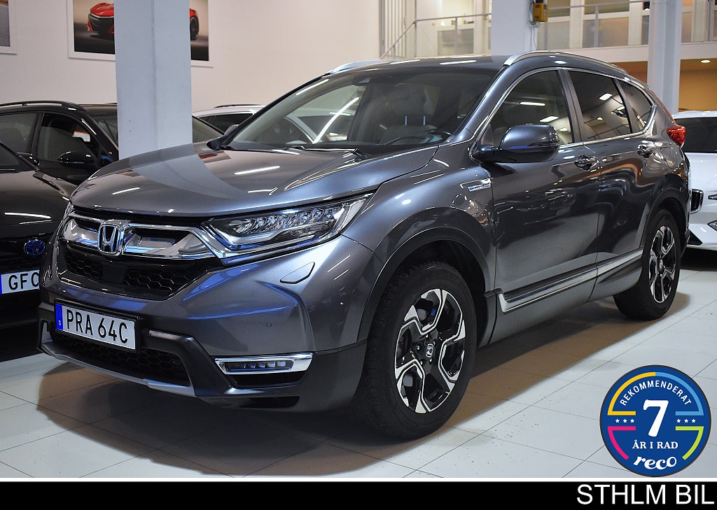 Honda CR-V Hybrid AWD Executive Drag Värm Pano 4.95% Ränta Euro 6