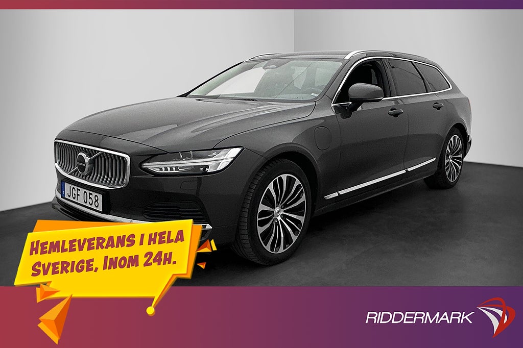 Volvo V90 Recharge T6 AWD Core VOC P-Värmare B-Kamera Drag