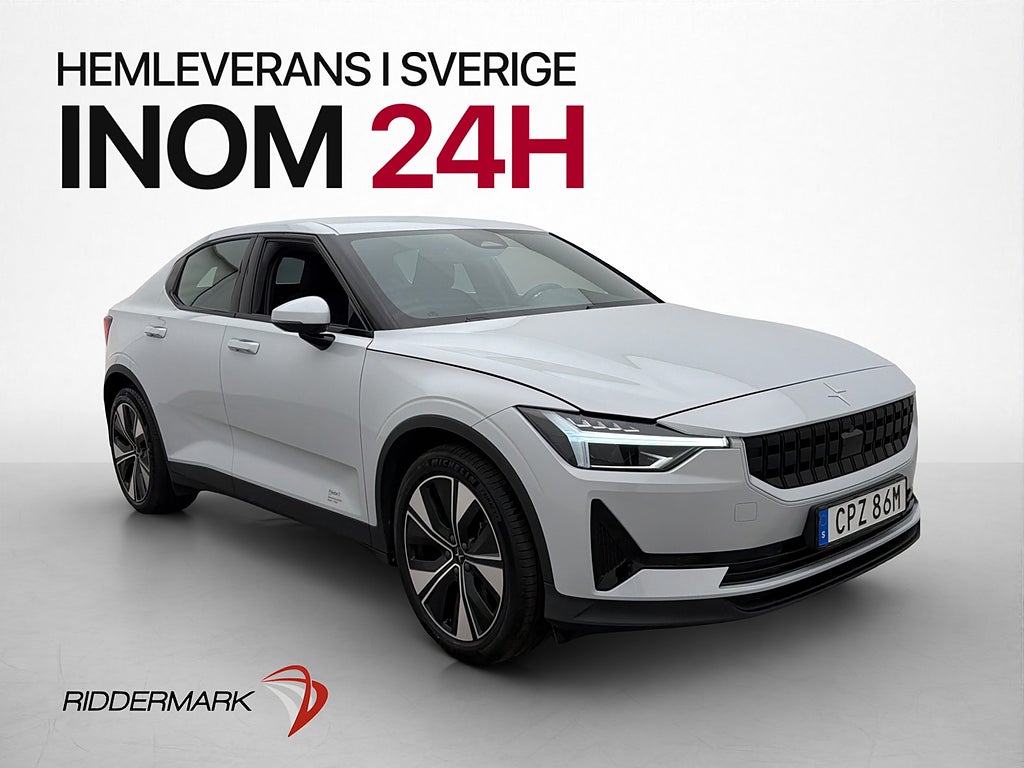 Polestar 2 Standard Range Single Motor Drag Kamera CarPlay
