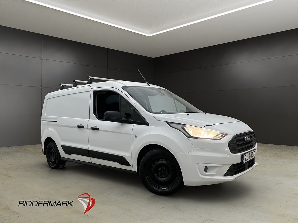 Ford Transit Connect LWB Värm Drag Kamera V-Inr CARPLAY Moms