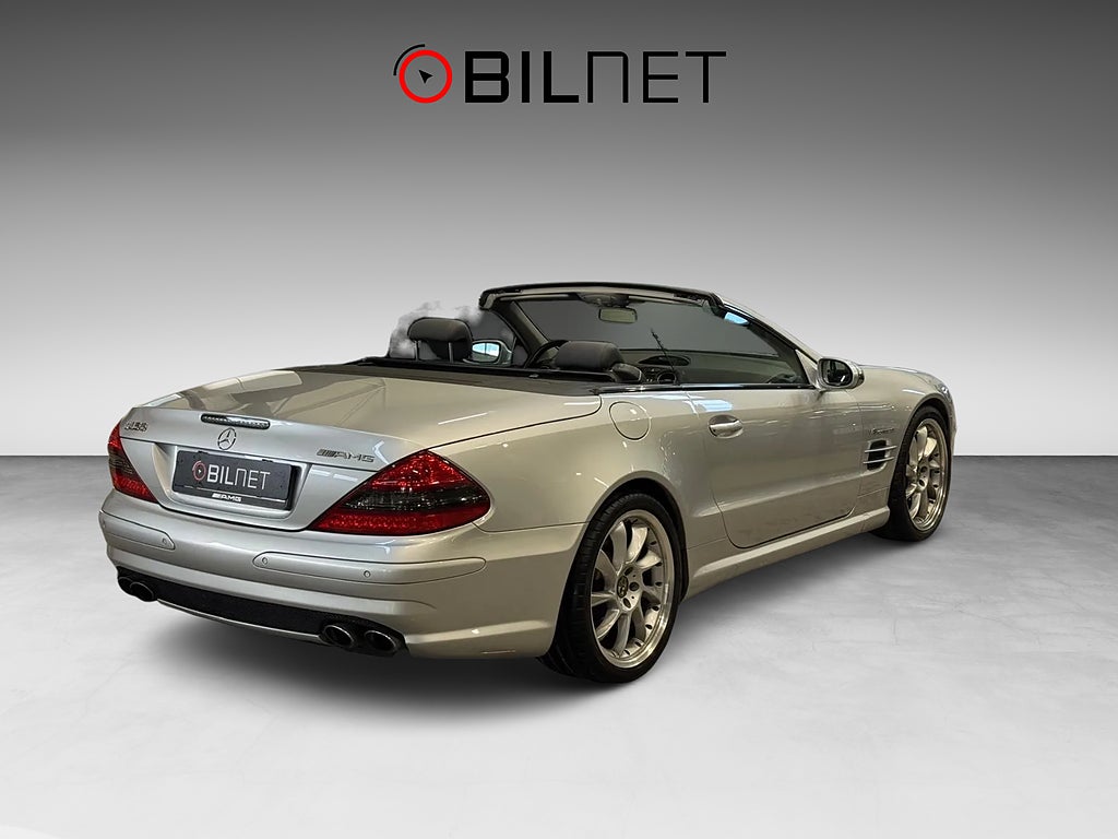 Mercedes-Benz SL 55 AMG SpeedShift Plus 5G V8 BOSE Läder / Fint skick