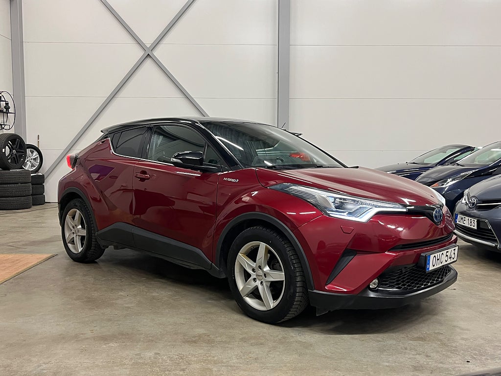 Toyota C-HR Hybrid CVT X-Edition Bi-Tone Skinn JBL 1 Ägare 122hk