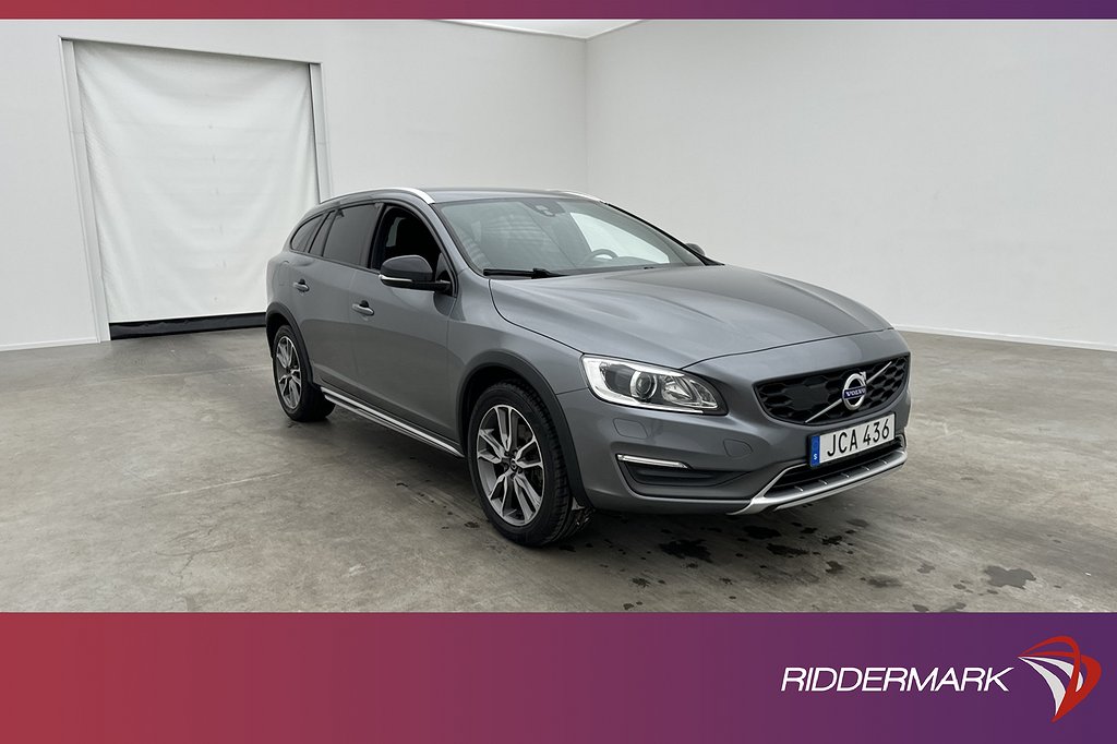 Volvo V60 Cross Country D4 Momentum Värm Sensorer Navi Drag