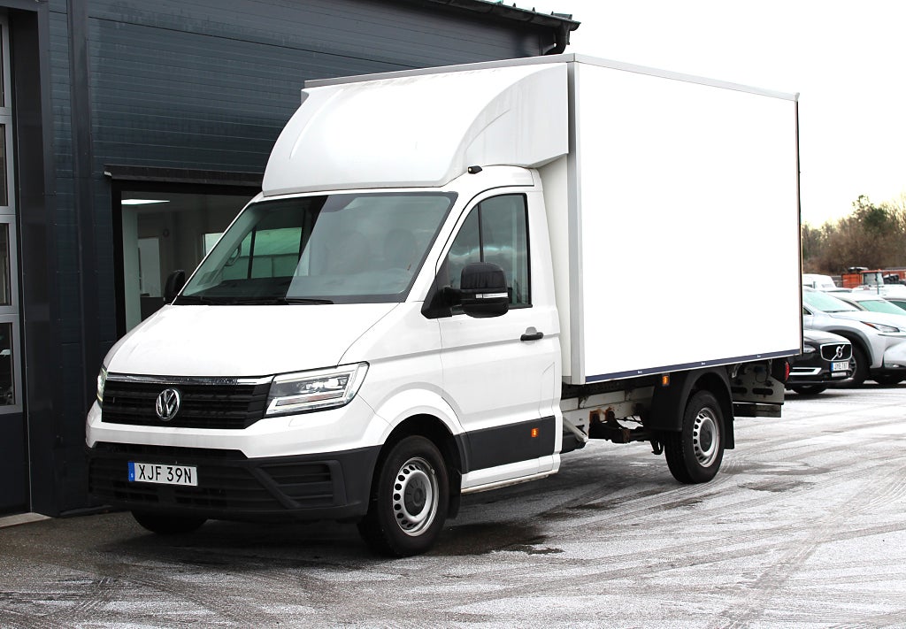 Volkswagen crafter Chassi 35 Volymskåp, BG-Lyft,