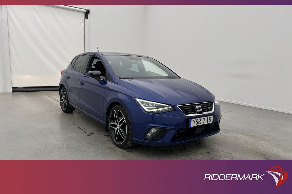 Seat Ibiza 1.0 EcoTSI 115hk FR Pano Navi CarPlay Sensorer