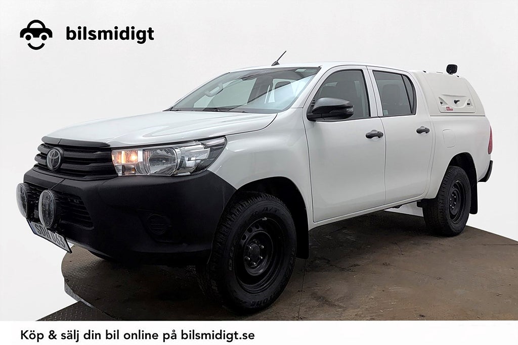Toyota Hilux Dubbelhytt 2.4 AWD Drag Värmare MoK Vindic