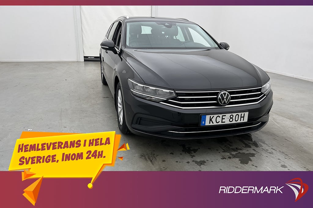 Volkswagen Passat 1.5 TSI 150hk P-Värmare Kamera Navi Drag