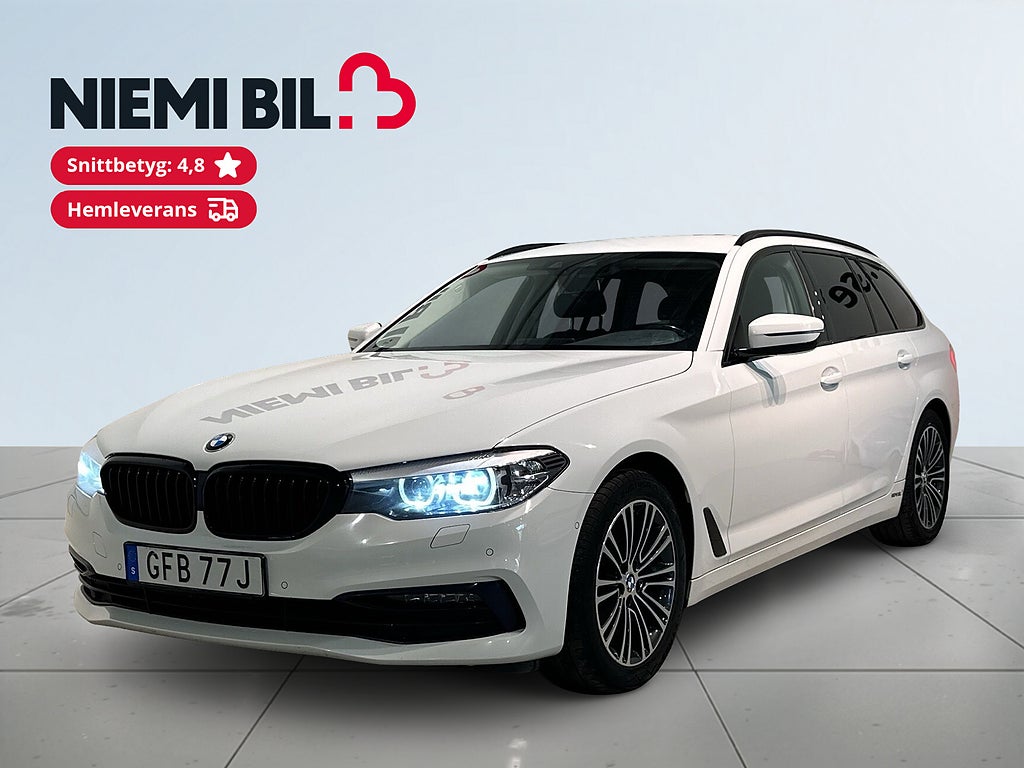 BMW 520d xDrive Touring Sport line Drag Kamera Dvärm GPS SoV