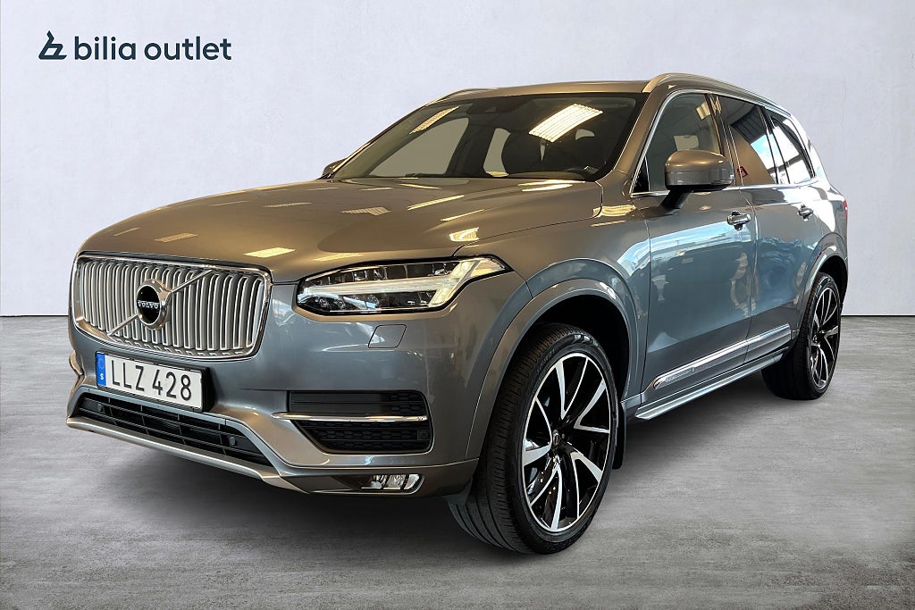 Volvo XC90 T5 AWD Inscription 250hk 7-sits Dragkrok Kamera Värmare