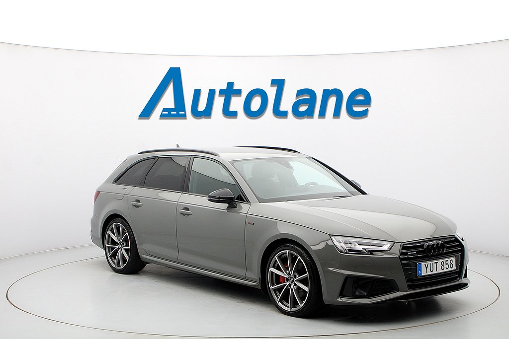 Audi A4 40 TDI quattro S-Line, Värmare, Dragkrok, 19" 190hk