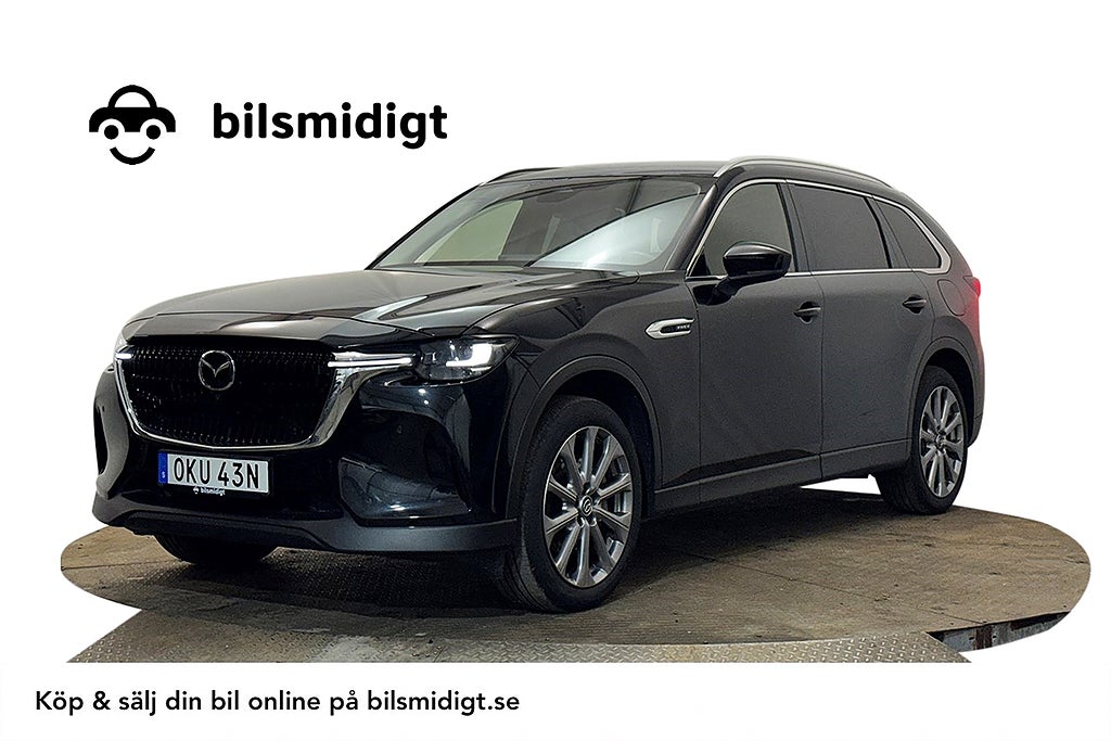 Mazda CX-80 PHEV AWD Drag 7-sits 360° Navi Cockpit HUD BOSE 327hk
