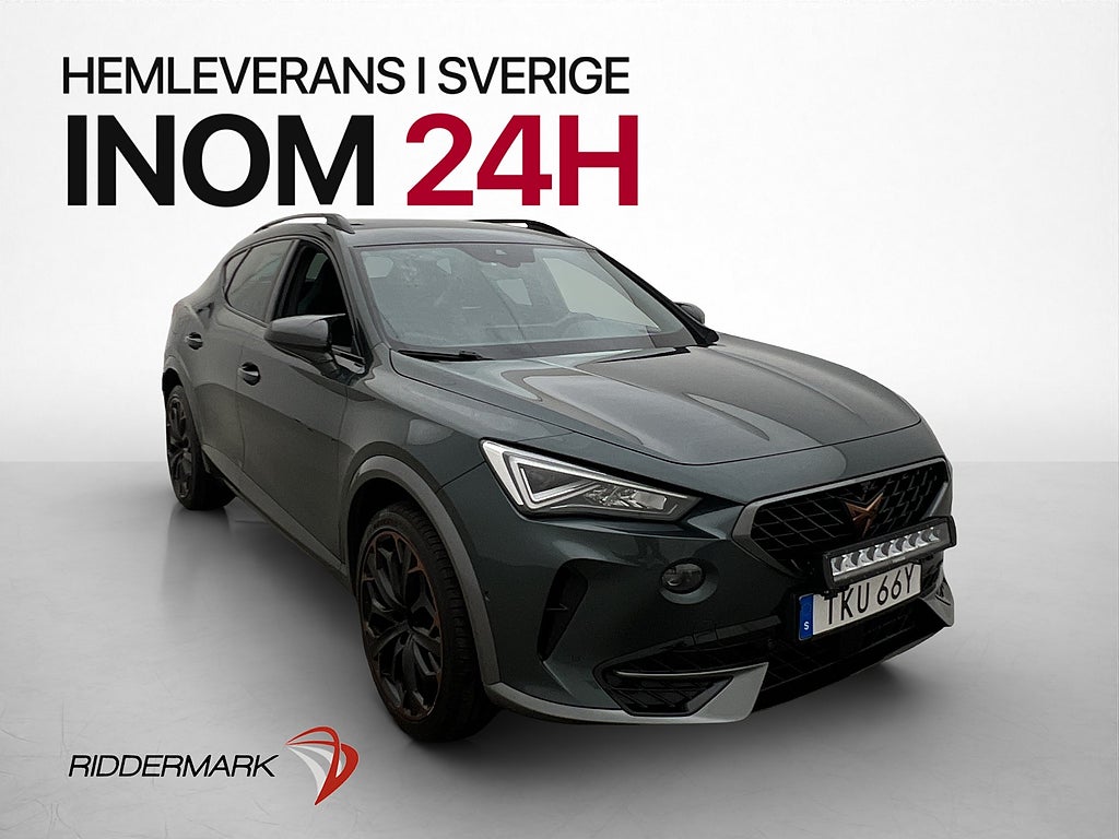 Cupra Formentor VZ e-Hybrid 245hk Cockpit 360° Elstol Drag