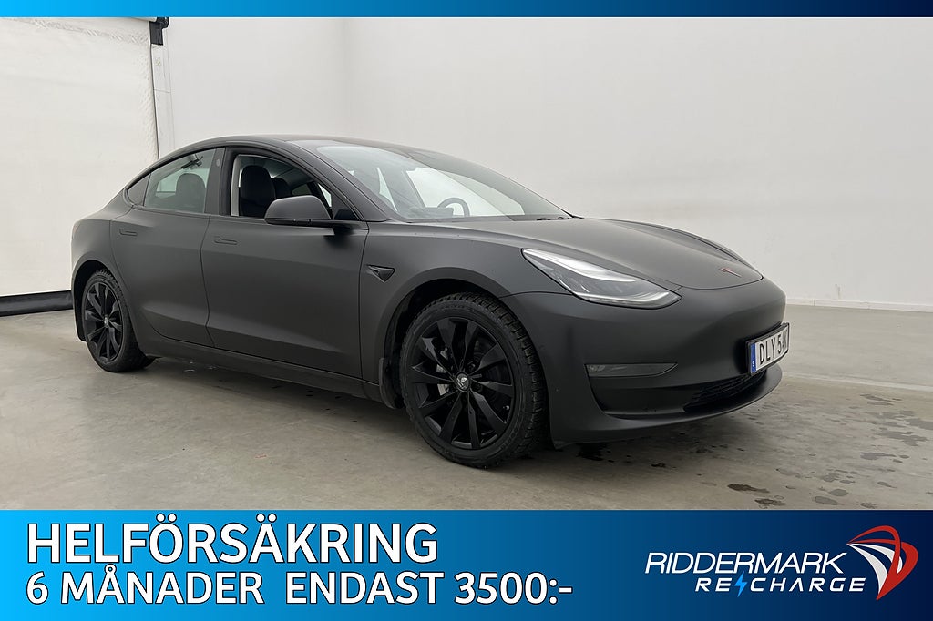 Tesla Model 3 Long Range 440hk AWD Pano AP Svensksåld