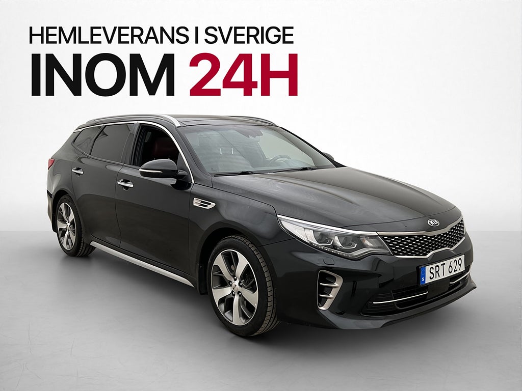 Kia Optima 1.7 WGT GT-Line Pano H/K Kamera M-Värm Drag Skinn