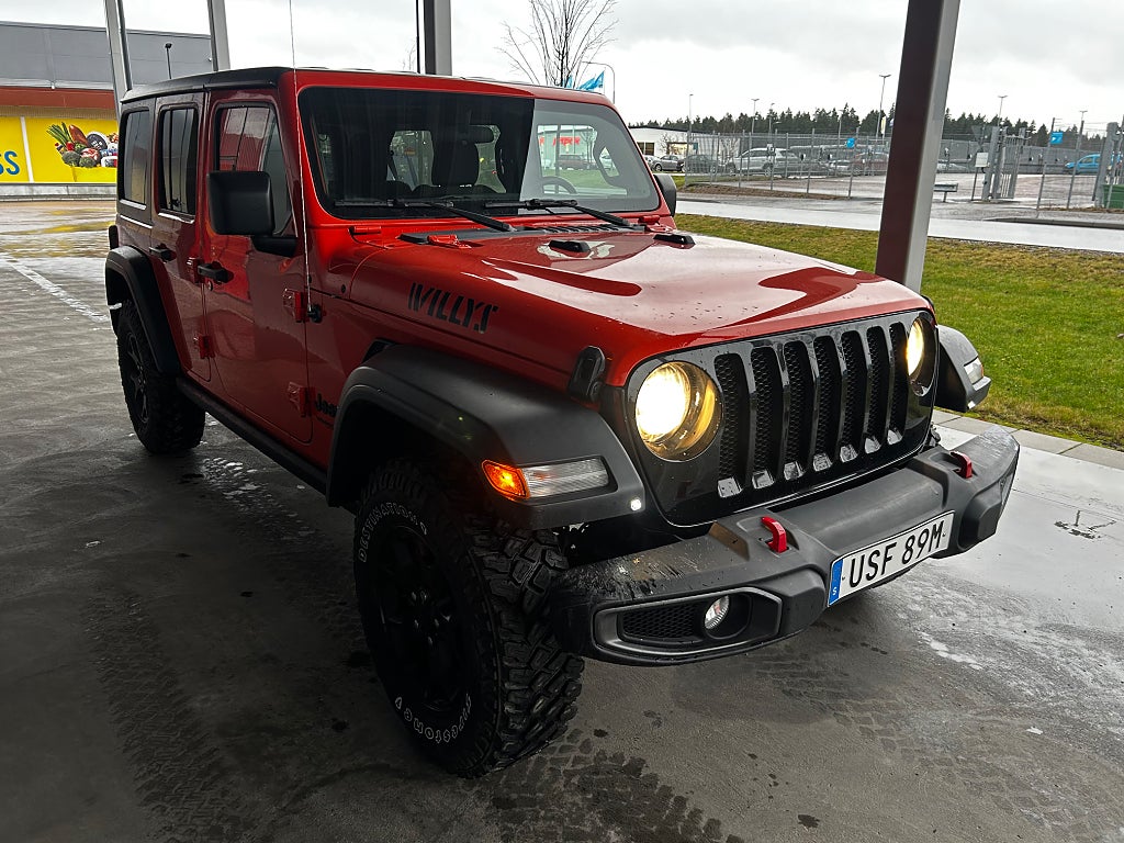 Jeep Wrangler Unlimited 3.6 V6 290HK 4WD Hardtop (Ny servad & bes)
