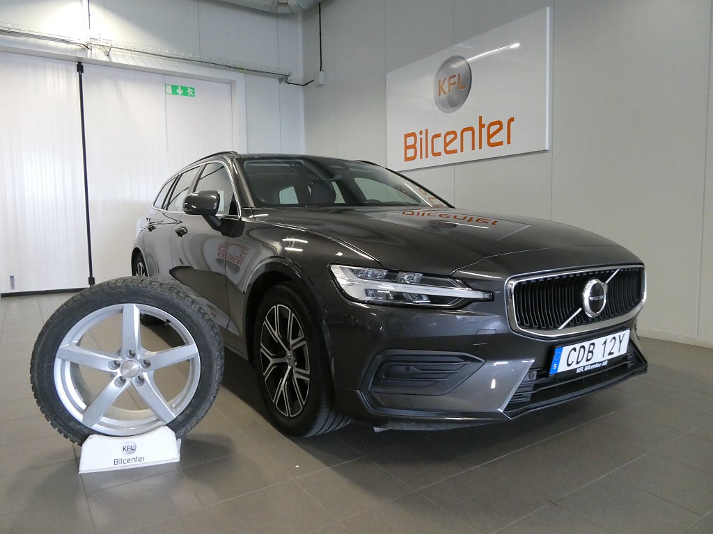 Volvo V60 B4 Aut-Drag-Kamera-Google-Skinn-Värmare-SoV