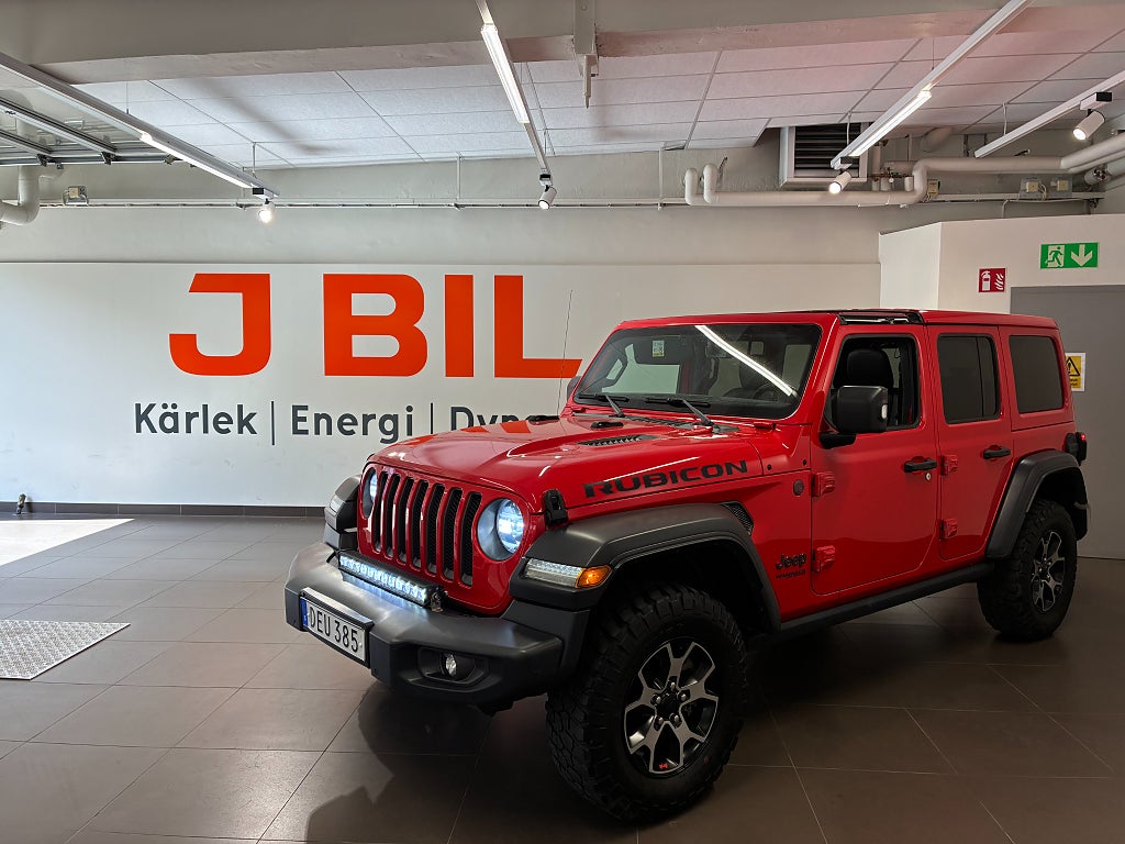 Bild på Jeep Wrangler Unlimited 2.2 CRD 4WD Rubicon 200hk Aut - DRAG