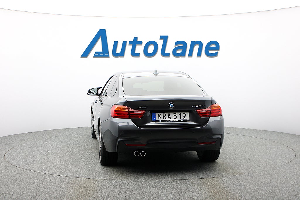 BMW 430 d xDrive M-Sport H/K,Taklucka,GPS Sommarkampanj 4,99%
